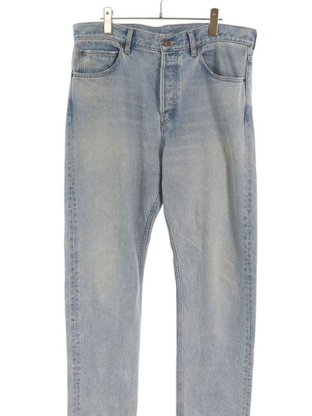 Celine Cart Jeans Wash Straight Leg Denim Pants 32